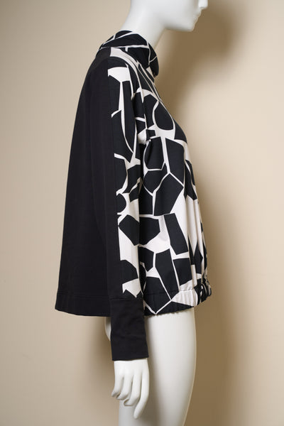 Elegantes Blusenshirt mit grafischem Druck