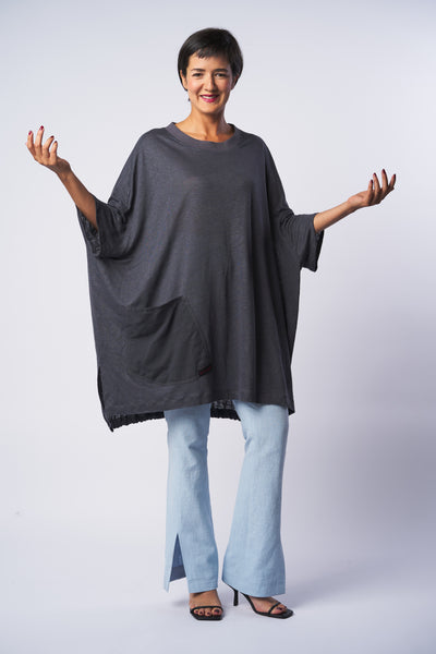 Shirt TEA grau BIO/GOTS zertifiziert SOLD OUT!