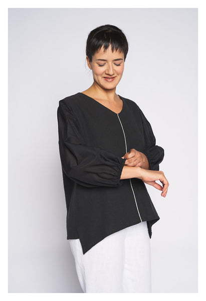 Bluse SVENJA schwarz
