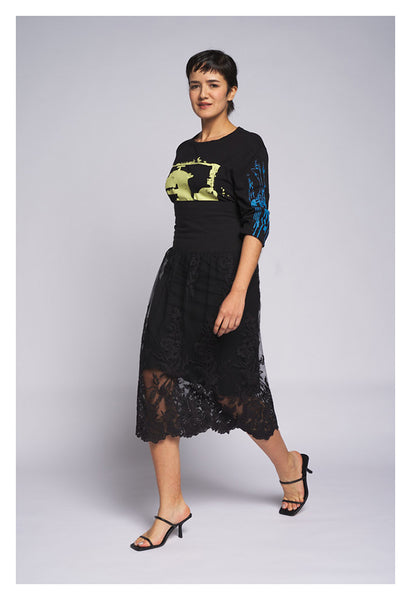 Rock MADONNA Spitze 2 Farben