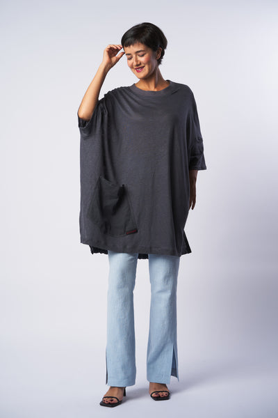 Shirt TEA grau BIO/GOTS zertifiziert SOLD OUT!