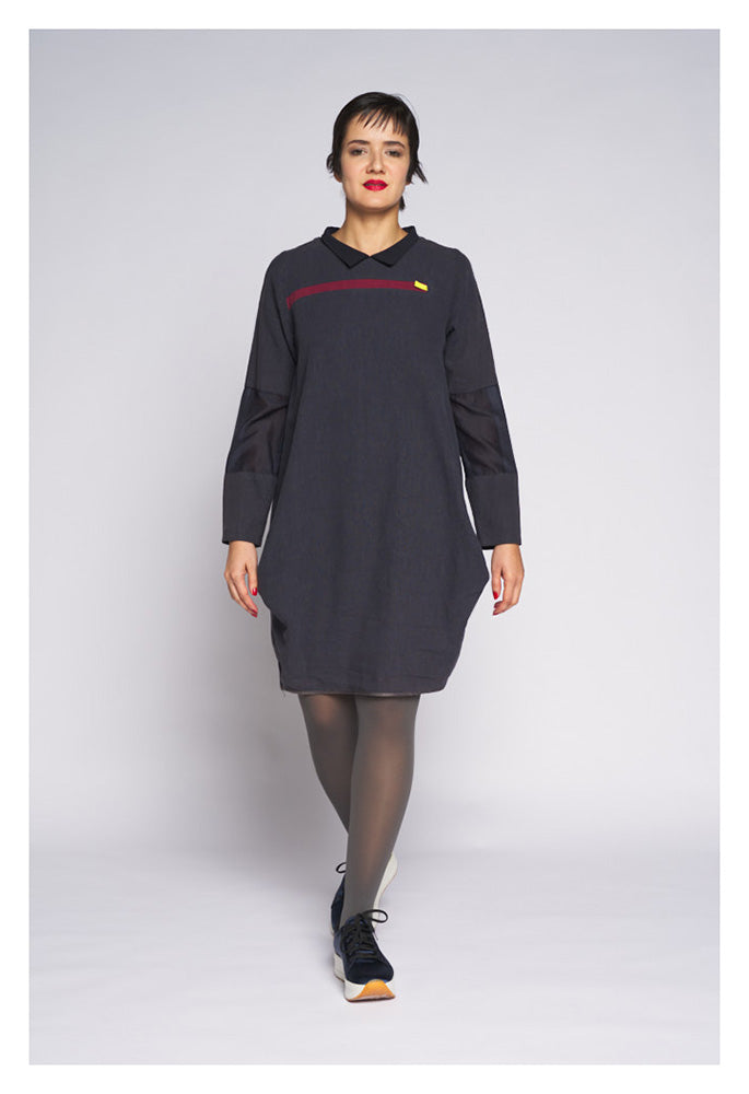 Kleid SOFIA dunkelblau